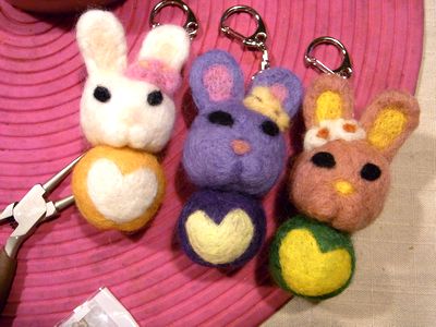 羊毛フェルト教室 東京 うさぎ納品.jpg