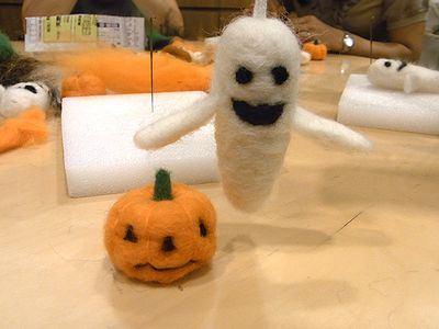 羊毛フェルト教室 東京 ルピシア 1012 ハロウィン 009.jpg