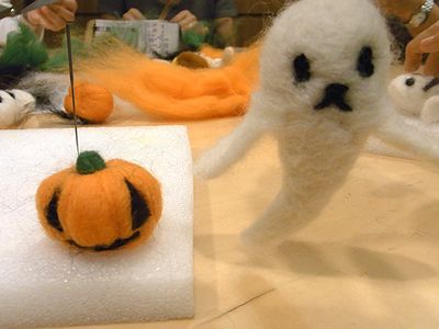 羊毛フェルト教室 東京 ルピシア 1012 ハロウィン 014.jpg